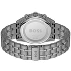 Hugo Boss Sky Traveller 1514153 Gray Ion-Plated Stainless Steel Gray Dial Men's Watch
