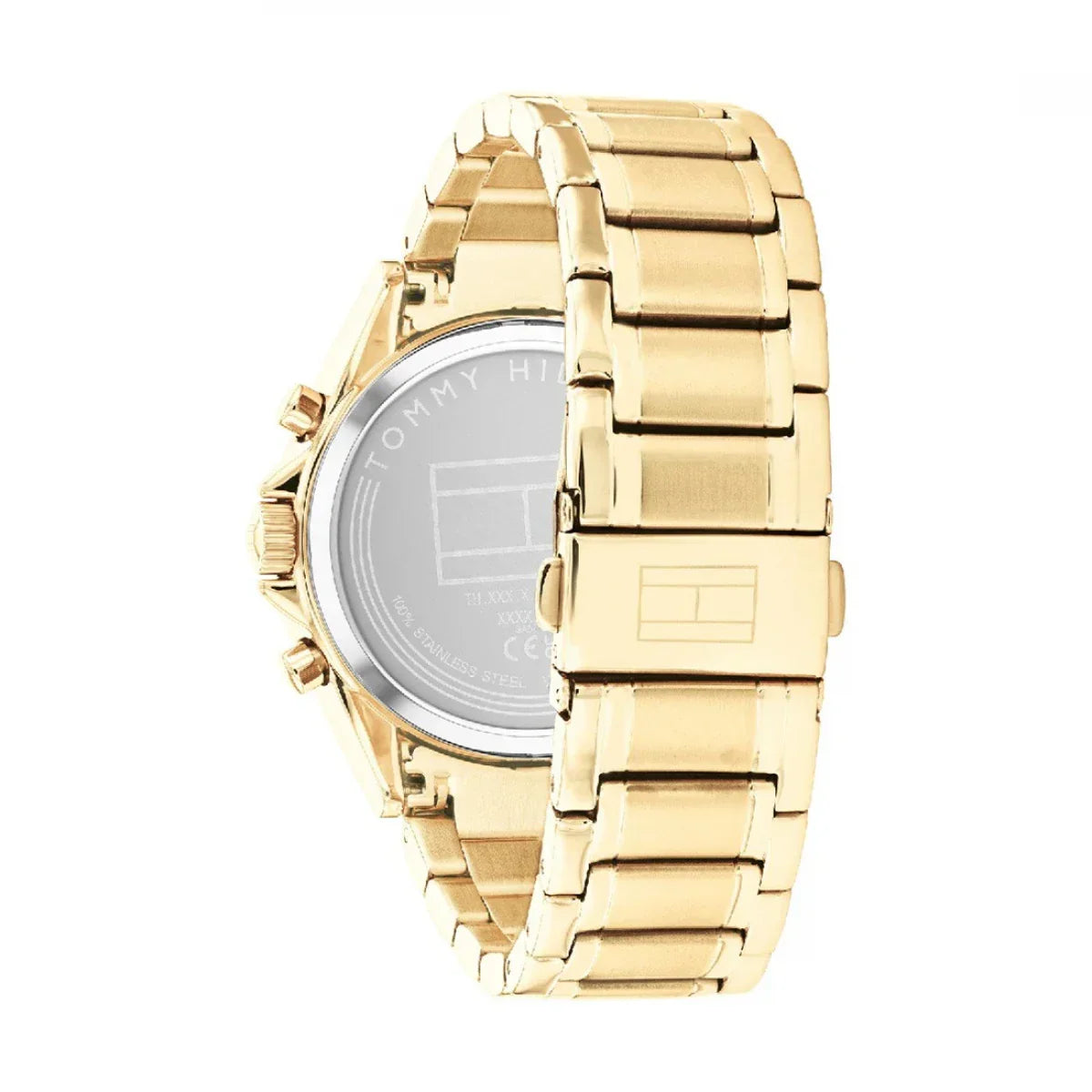 Tommy Hilfiger Kenzie 1782556 Multi-Function Gold Dial Yellow Gold-Tone Women's Watch