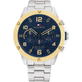 Tommy Hilfiger Blaze 1792031 Multi-Function Blue Dial Men's Silver Steel Watch
