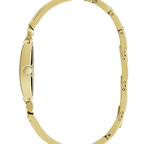 ساعة Guess GW0668L2 بسوار كريستالي مستطيل ذهبي اللون