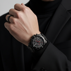 Michael Kors MK8161 Men’s Black Dial Black Stainless Steel Madison Chronograph Watch