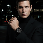 Michael Kors MK8161 Men’s Black Dial Black Stainless Steel Madison Chronograph Watch