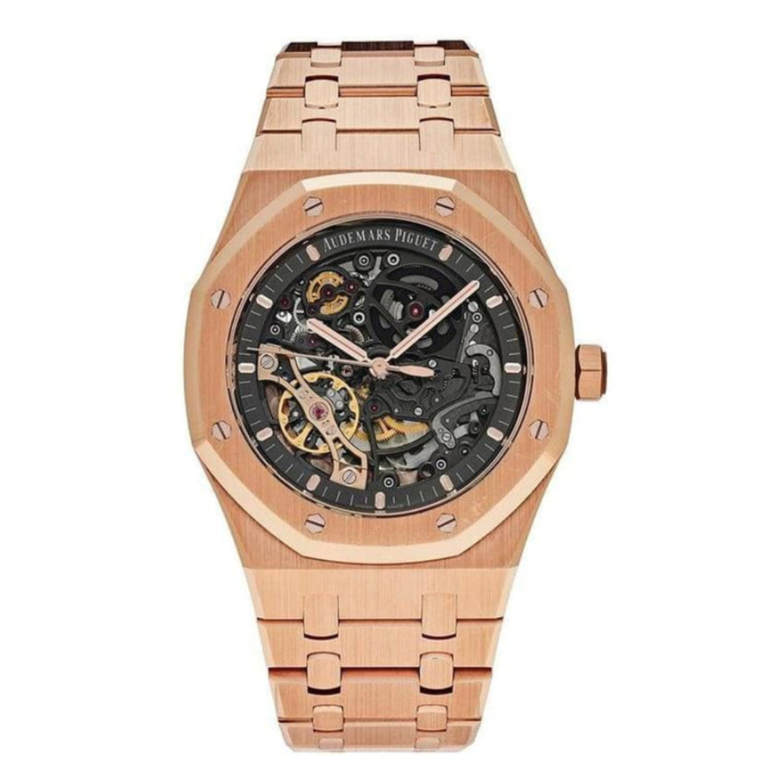 Audemars Piguet Royal Oak Rose Gold  - Skeleton Dial