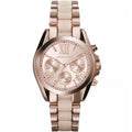 Michael Kors MK6066 Bradshaw Women’s Rose Gold Dial Rose Gold Stainless Steel Chronograph Watch