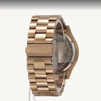 Michael Kors MK9122 Men’s Slim Runway Gold-Tone Stainless Steel Watch