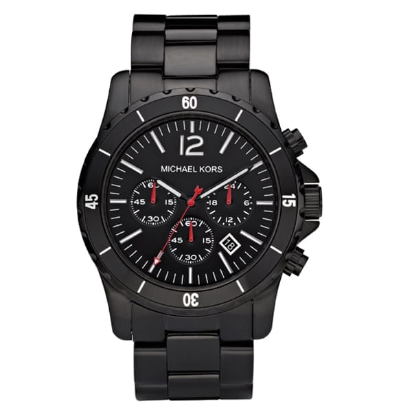 Michael Kors MK8161 Men’s Black Dial Black Stainless Steel Madison Chronograph Watch