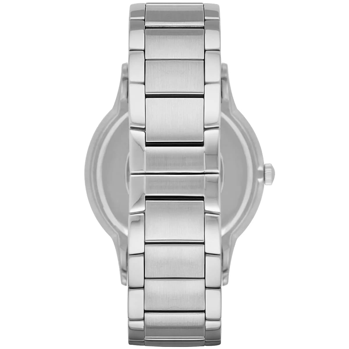 Emporio Armani AR11179 Men’s Black Dial Stainless Steel Renato Watch