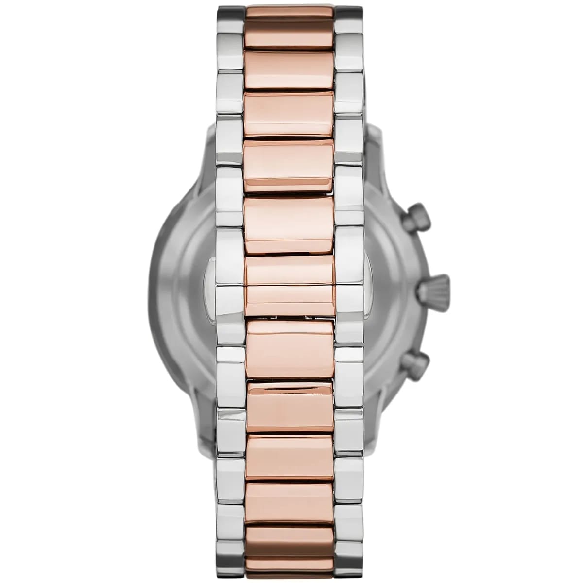 Emporio Armani AR11209 Men’s White Dial Two-Tone Stainless Steel Giovanni Watch