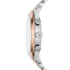 Emporio Armani AR11209 Men’s White Dial Two-Tone Stainless Steel Giovanni Watch