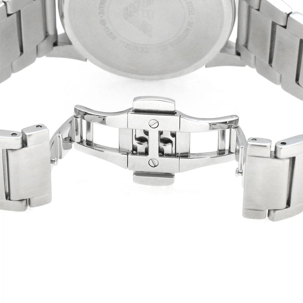 Emporio Armani AR11306 Men’s Blue Dial Silver Stainless Steel Chronograph Watch