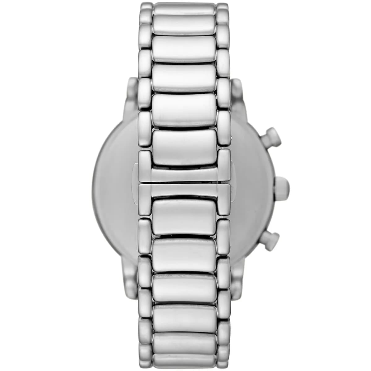 Emporio Armani AR11324 Men’s Black Dial Silver Stainless Steel Chronograph Watch