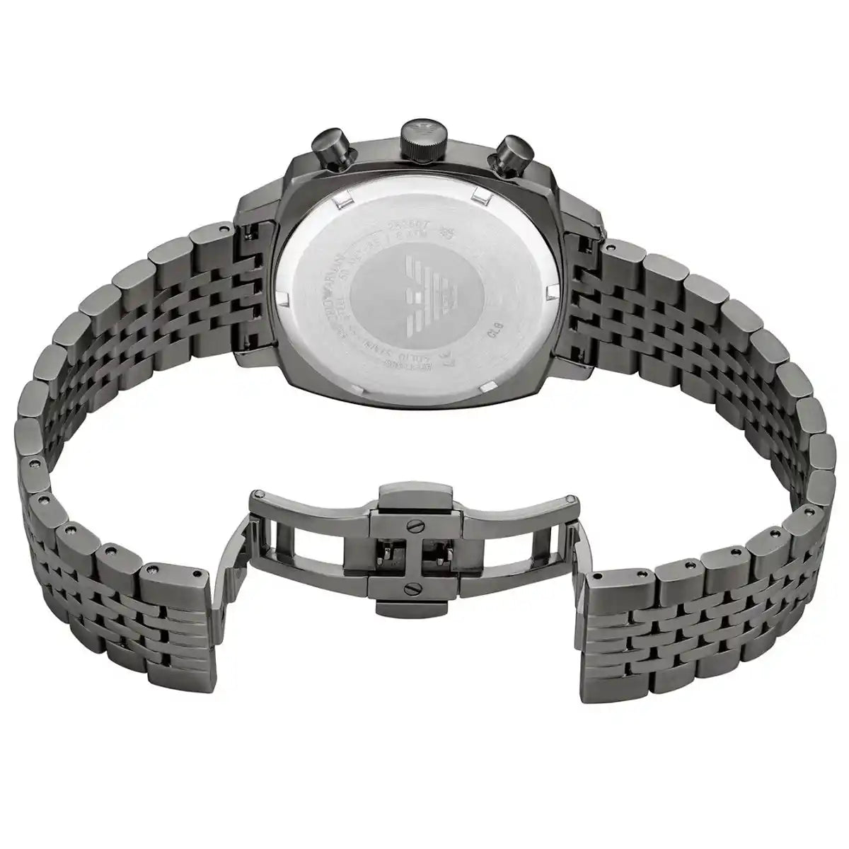 Emporio Armani Carlo Chronograph AR11689 Gunmetal Green Dial Men's Watch