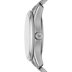Emporio Armani Antonio AR60091 Silver-Tone Green Skeleton Automatic Men's Watch