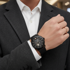 Emporio Armani Aviator AR60025 Meccanico Automatic Black Mesh Watch