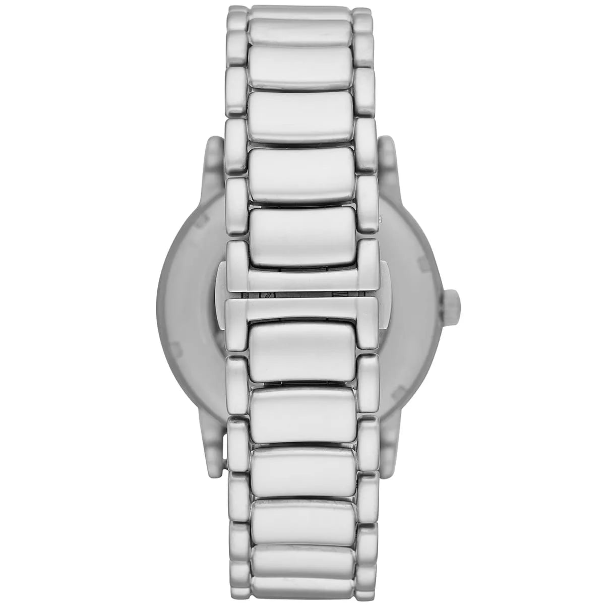 Emporio Armani Luigi AR60021 Meccanico Automatic Open-Heart Black Dial Watch