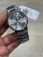 Emporio Armani Renato AR11189 Silver Textured Dial Watch