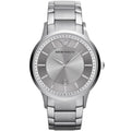 Emporio Armani Renato AR11189 Silver Textured Dial Watch