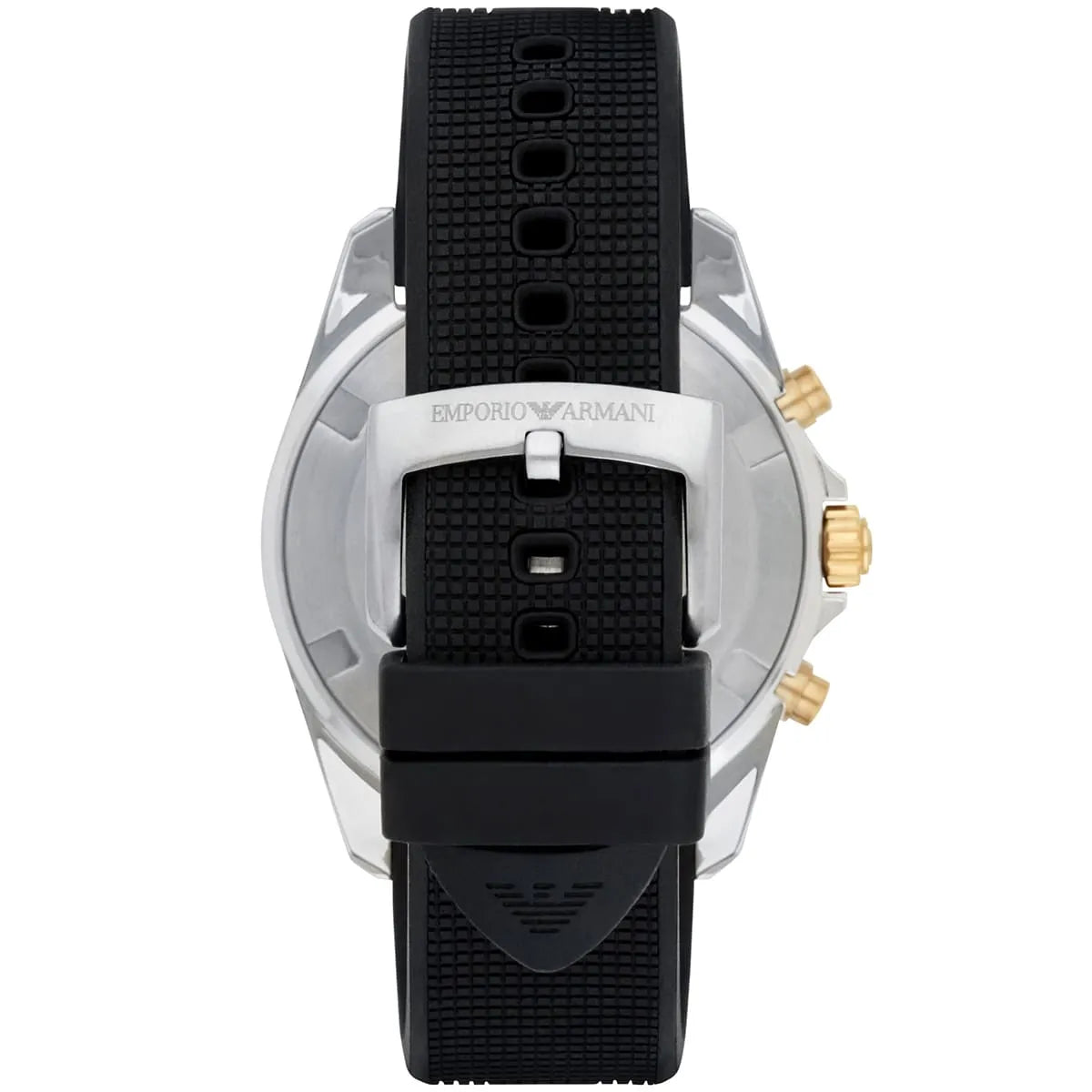 Emporio Armani Sigma AR80003 Chronograph Black Rubber Strap Men's Watch