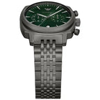 Emporio Armani Carlo Chronograph AR11689 Gunmetal Green Dial Men's Watch