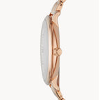 Fossil Jacqueline ES3435 Three-Hand Rose Gold-Tone Stainless Steel Women's Watch