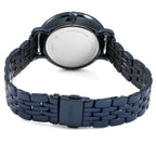 Fossil Jacqueline ES4094 Three-Hand Navy Blue Stainless Steel Women's Watch