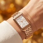 Fossil Raquel ES5271 Three-Hand Rose Gold-Tone Stainless Steel Women's Watch