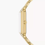 Fossil Raquel ES5398 Sun & Moon Mother of Pearl Gold-Tone Stainless Steel Women's Watch