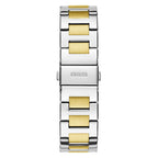 Guess Equality GW0769L3 Two-Tone Silver Gold Coin-Edge Ladies Watch