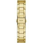Guess G Twist W1201L2 Gold Tone Crystal Bezel Glitter Dial Ladies Watch