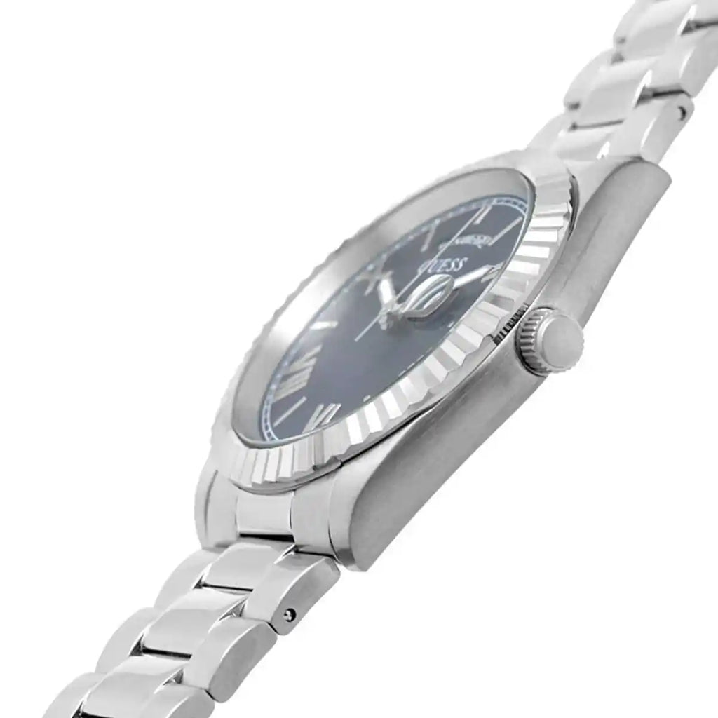 Guess Connoisseur GW0265G7 Silver Case Blue Dial Men's Watch