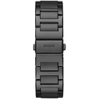 Guess GW0631G2 Full Black Square Case Multifunction Dress Men's Watch