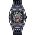 Guess Phoenix GW0499G1 Blue Polycarbonate Transparent Multifunction Watch