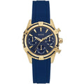 Guess Catalina W0562L2 Gold & Blue Rubber Watch