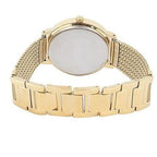 Guess Willow W0836L3 Gold Tone Mesh Bracelet Crystal Bezel Ladies Watch
