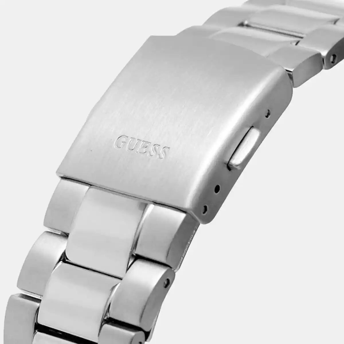 Guess Connoisseur GW0265G7 Silver Case Blue Dial Men's Watch