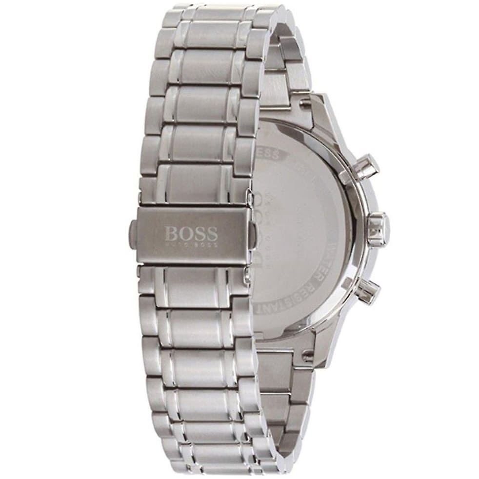Hugo Boss Aeroliner 1513183 Silver-Tone Blue Dial Chronograph Men's Watch