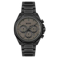 Hugo Boss Cloud 1514016 Grey IP Geometric Chronograph Men's Watch