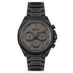 Hugo Boss Cloud 1514016 Grey IP Geometric Chronograph Men's Watch