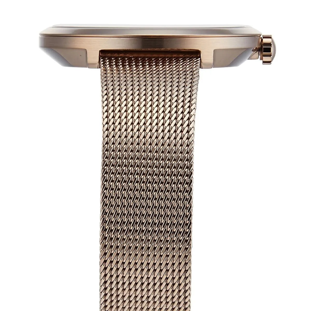 Original Hugo Boss Praise Women's Watch - Rose Gold Mesh & Crystal Ring Dial (1502548)