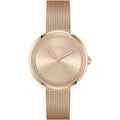 Original Hugo Boss Praise Women's Watch - Rose Gold Mesh & Crystal Ring Dial (1502548)