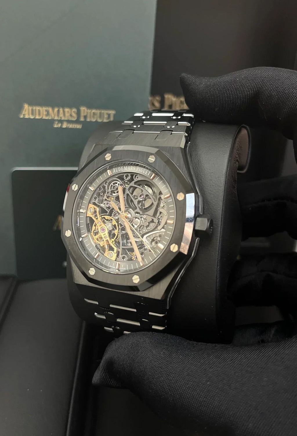 Audemars-piguet - royal oak double balance wheel - Black