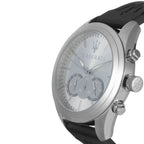 Maserati Traguardo R8871612012 Men's Silver Case Black Rubber Watch