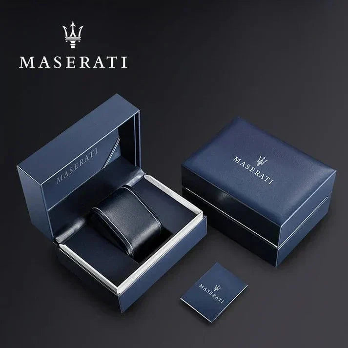 Maserati Tradizione R8853125001 Two-Tone Rose Gold Blue Dial Men's Watch