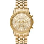 Michael Kors Hutton MK8953 Gold-Tone Chronograph Men's Watch