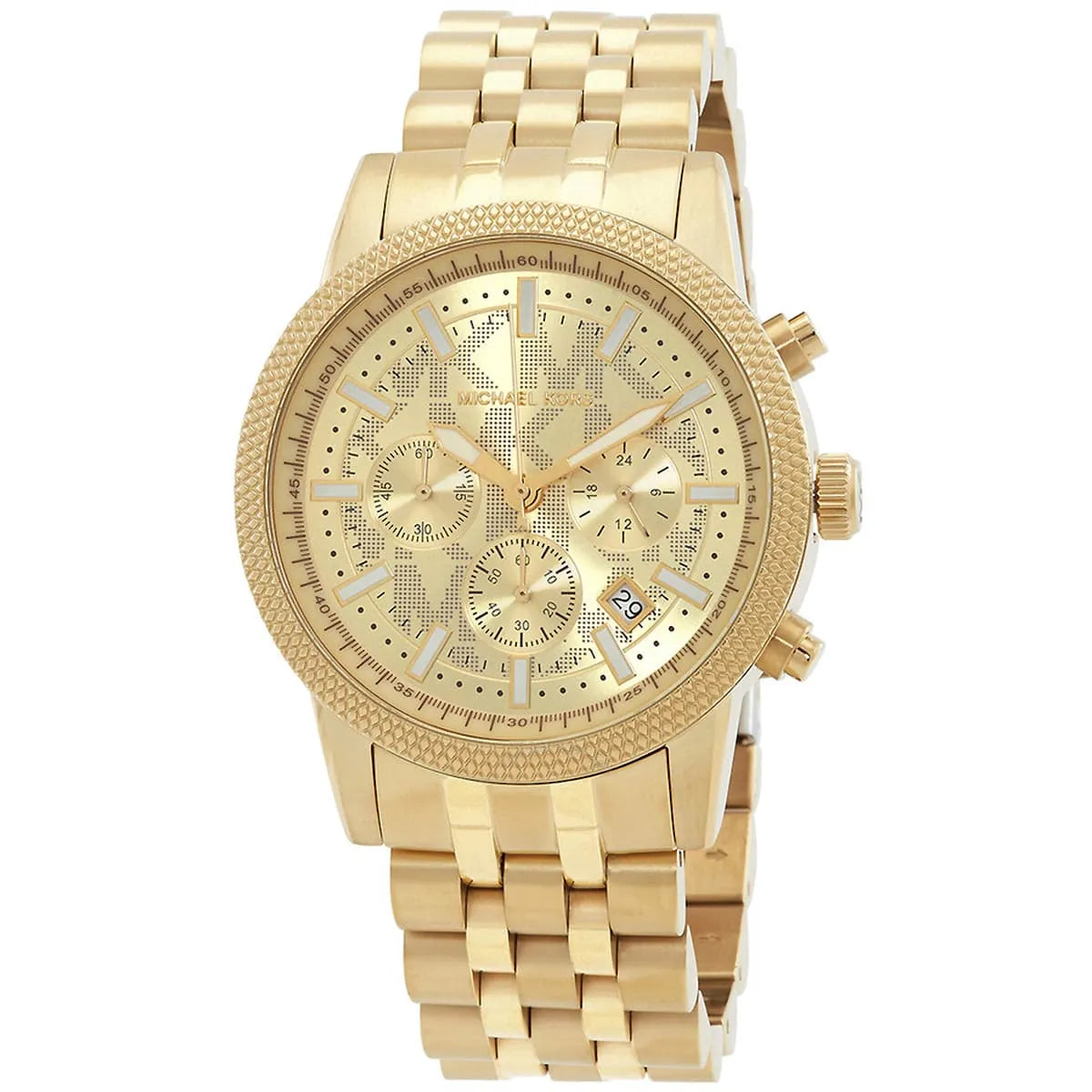 Michael Kors Hutton MK8953 Gold-Tone Chronograph Men's Watch
