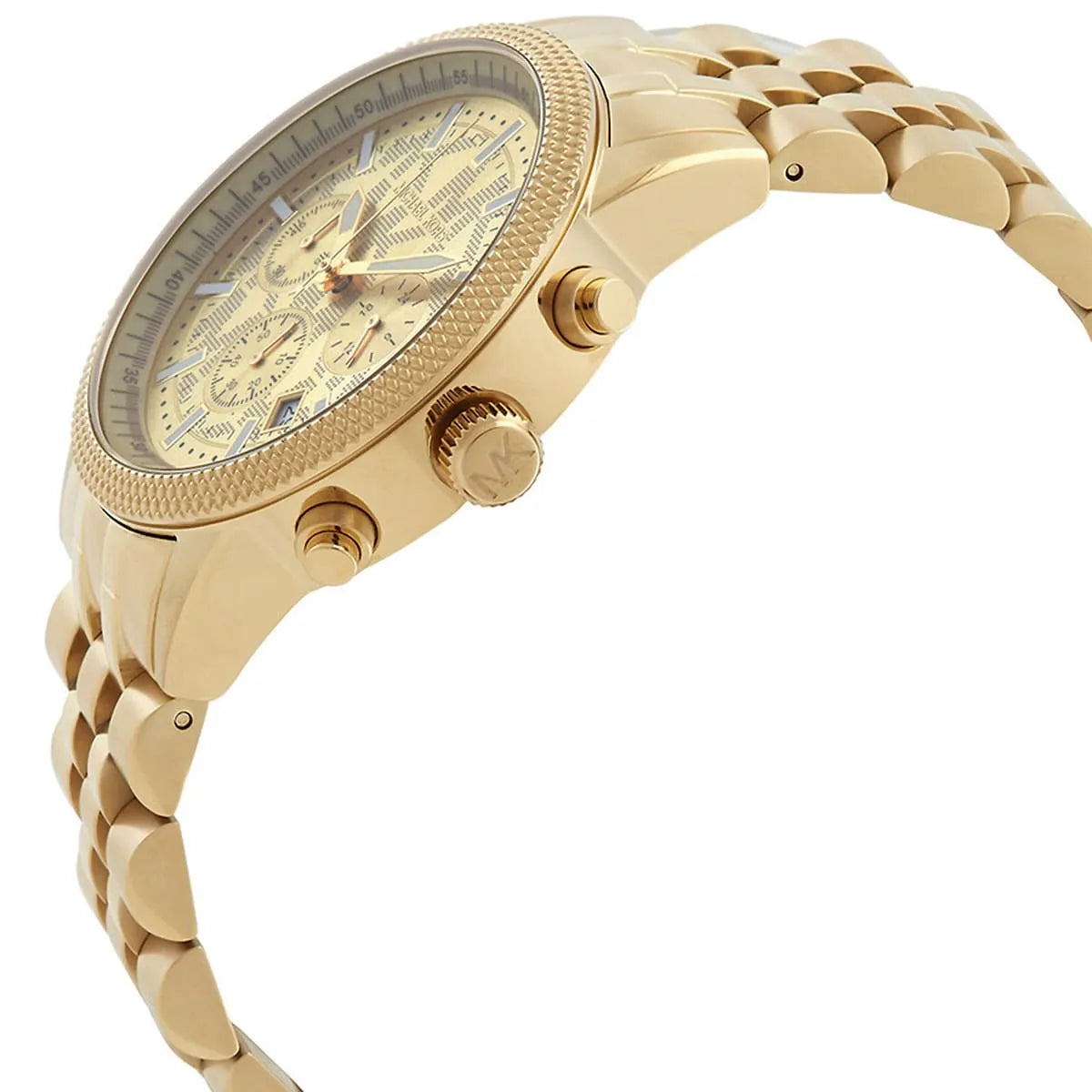Michael Kors Hutton MK8953 Gold-Tone Chronograph Men's Watch