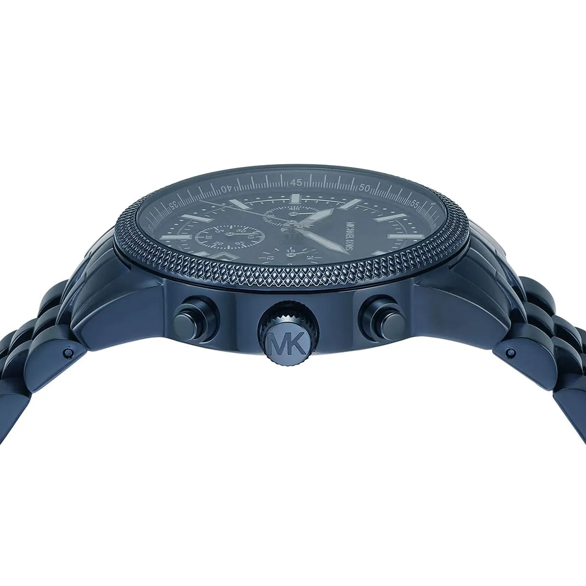 Michael Kors Hutton MK9088 Chronograph All-Navy Blue Stainless Steel Men's Watch