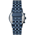 Michael Kors Hutton MK9088 Chronograph All-Navy Blue Stainless Steel Men's Watch