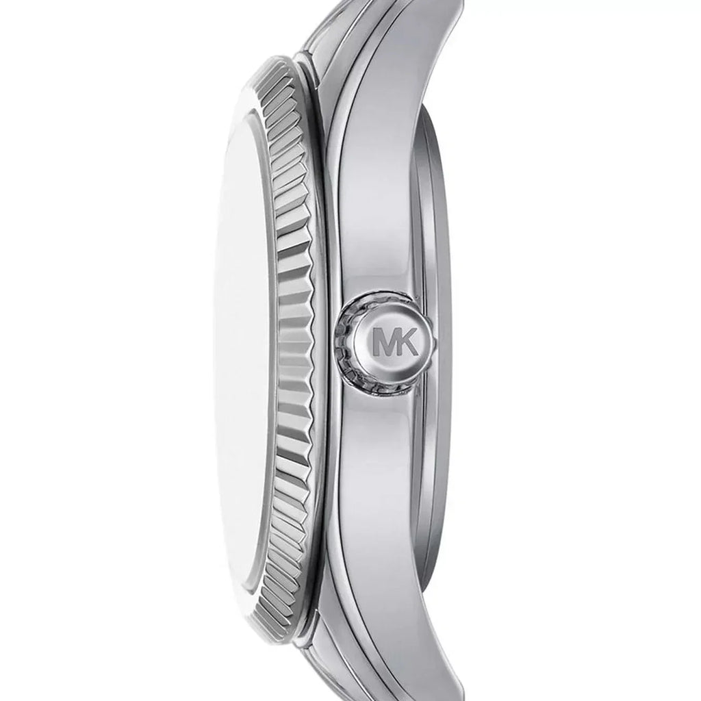 Michael Kors Lexington Mini MK4865 Two-Tone Navy Blue Pearl Dial Watch