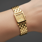 Michael Kors Georgie MK4931 Gold-Tone Square Dial Ladies Watch